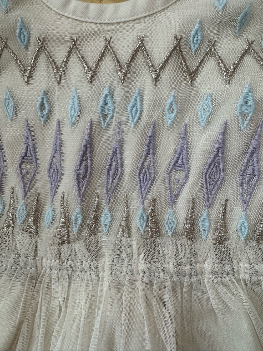 Hanna Andersson Frozen II dress size 2 - Picture 2 of 3